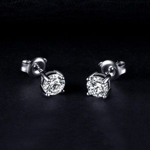 💗 1/2ct Simulated Diamond CZ Stud Earrings